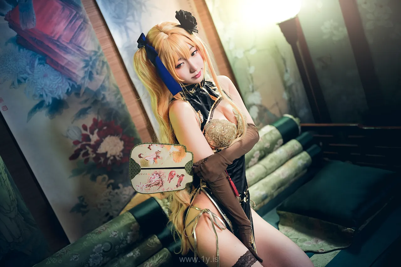 Coser@黑川 NO.018 Irresistible Asian Homebody Girl 金莲